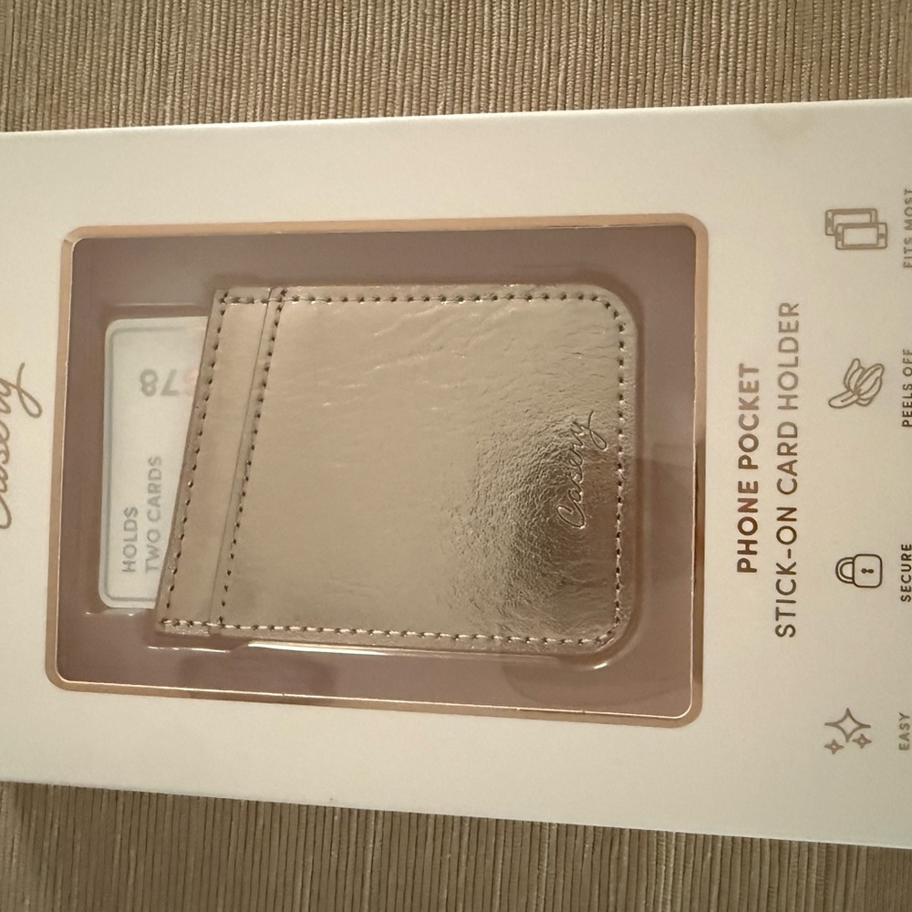 Casery Gold Phone Pocket
